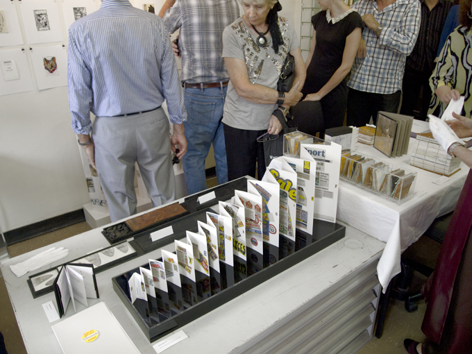 Studio West End artists book show   Photo: Doug Spowart