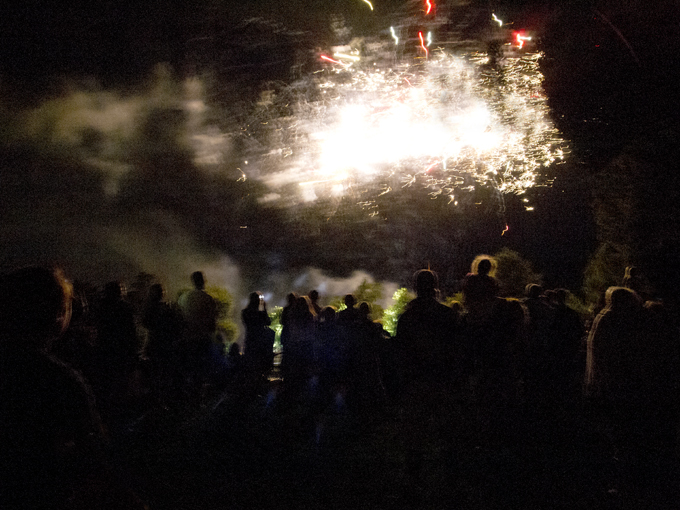 Toowoomba New Years Eve fireworks display Photo: Doug Spowart