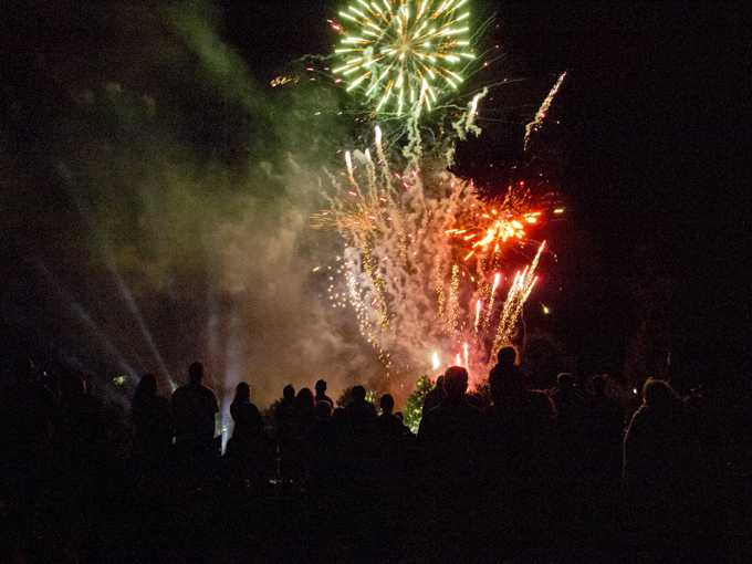 Toowoomba New Years Eve fireworks display Photo: Doug Spowart