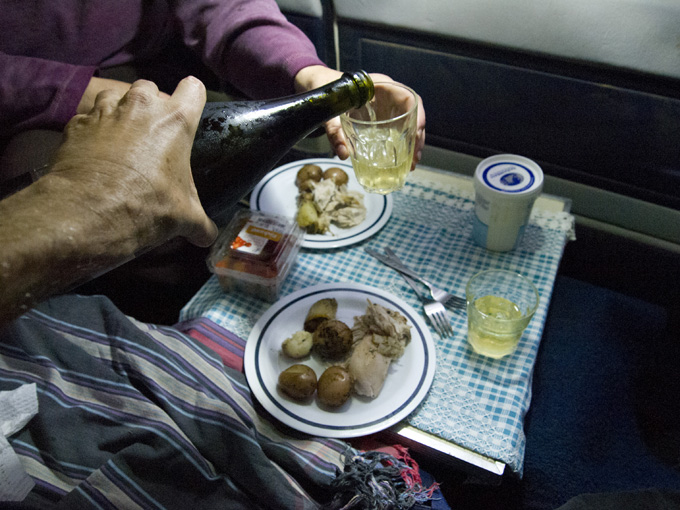 A camper's roast dinner 