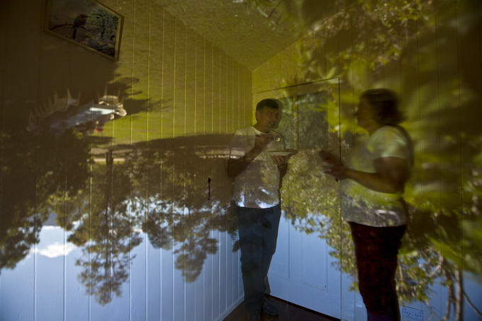 Lunchtime Camera Obscura Mt Barney Lodge
