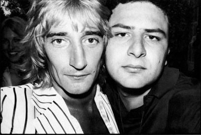 Jean Pigozzi with Rod Stewart