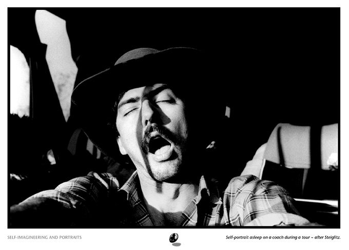 Doug asleep on the coach after Steiglitz