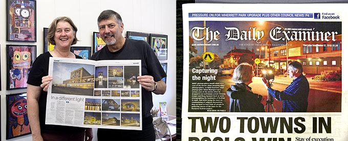 The Daily Examiner newspaper coverage