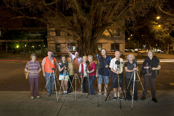 A nocturne shoot-out with the Grafton Camera Club