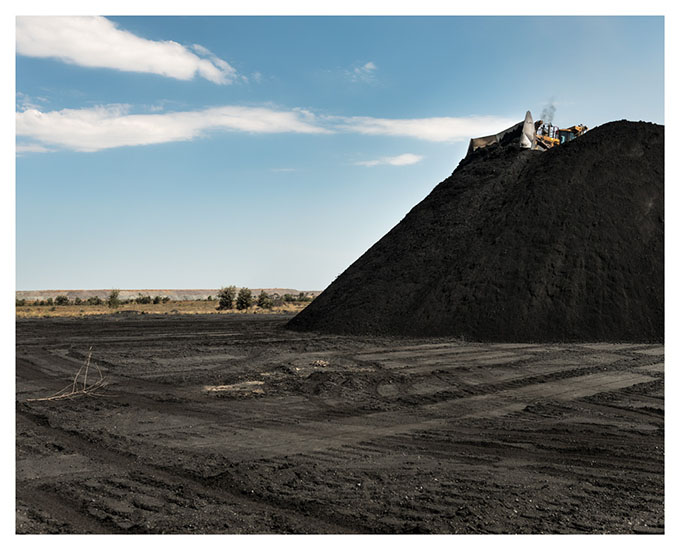 From the 'Extraction' series Export ready semi-hard coking coal in a Bowen Basin coal mine (Moorvale).