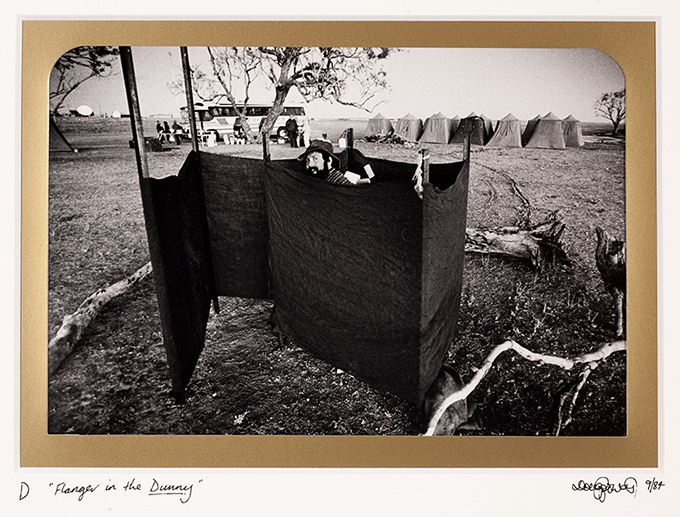 D  Dunny – The Australian out-house or toilet is affectionately known by this name. A coach camp dunny Birdsville, Queensland. 