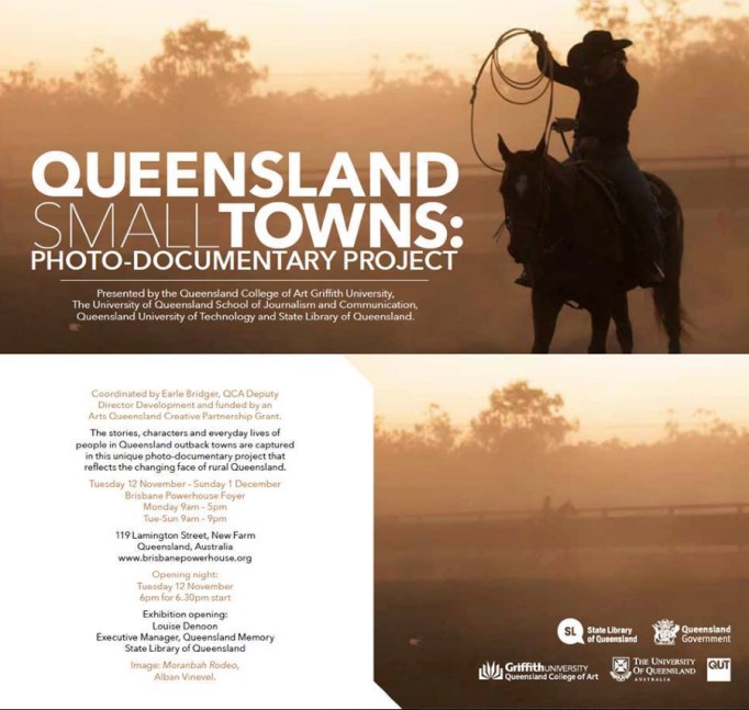 Queensland Small Towns Documentary Project - Invite