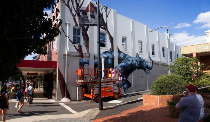 Fintan Magee: 492 Ruthven Street: PHOTO Doug Spowart ©2014