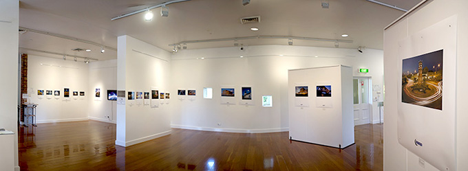 CHARTS Gallery installation