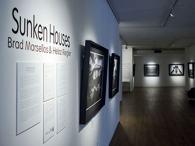 Sunken Houses Didactic panels