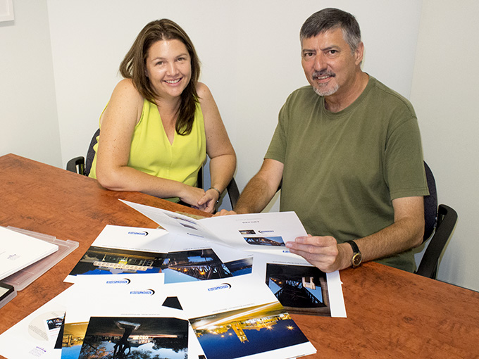 With Creative Region's  Shelley Pisani