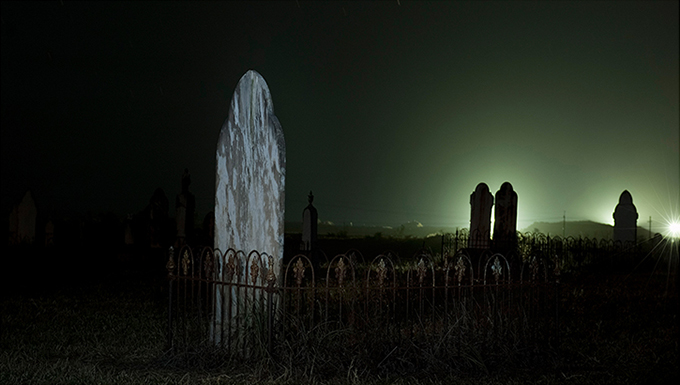 A photograph by Ann Vardanega from the exhibition 'Around the world in 14 days' 