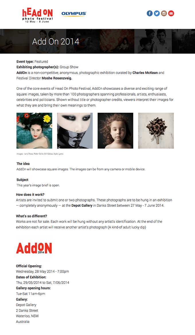 HEADon-Website