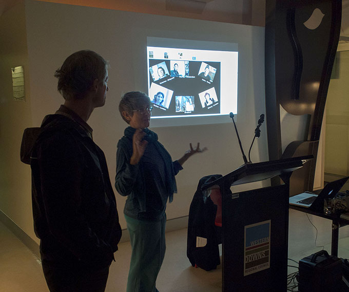 James and Suzon talk about the 'Water Wheel Project'