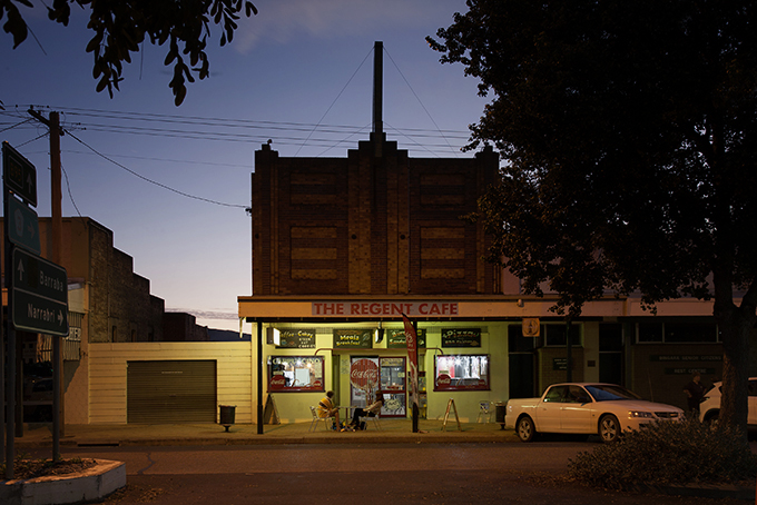 The Roxy Theatre and Peter's Cafe, Bingara PHOTO © 2014 Cooper+Spowart