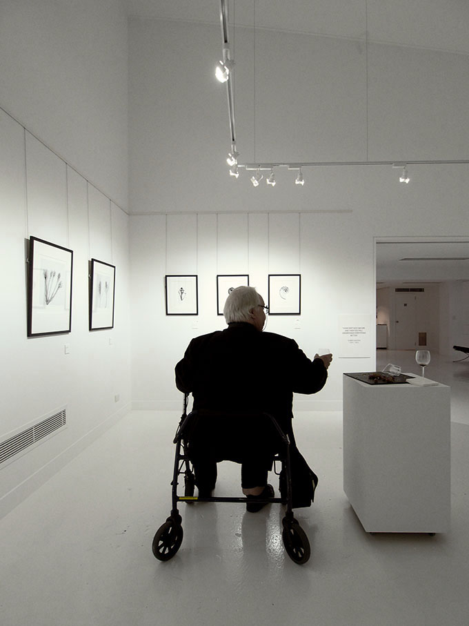 Robert takes a drink