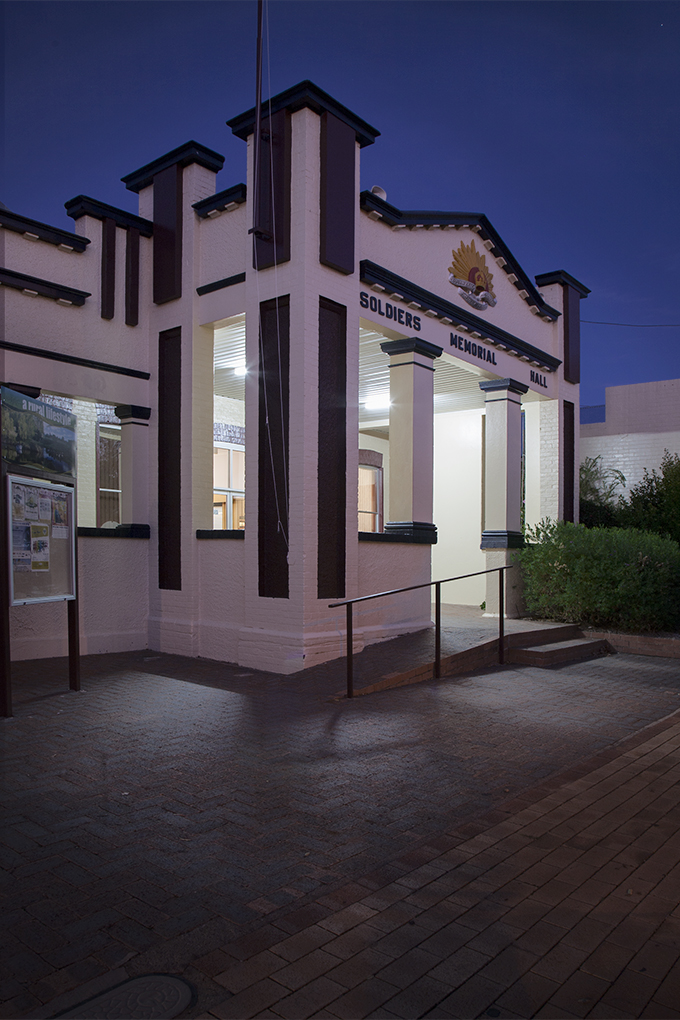 The Roxy Theatre and Peter's Cafe, Bingara PHOTO © 2014 Cooper+Spowart