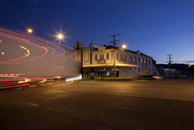 The Roxy Theatre and Peter's Cafe, Bingara PHOTO © 2014 Cooper+Spowart
