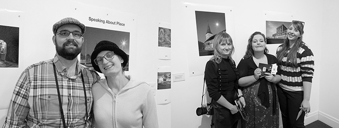 Some attendees at the opening