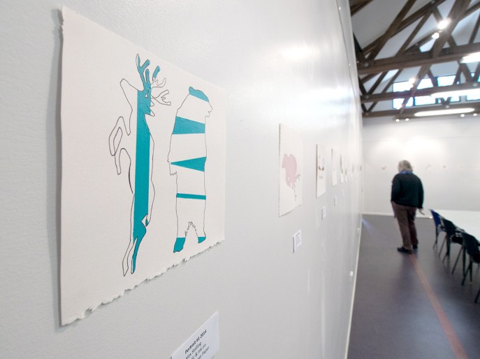 Alex Stalling's Portrait exhibition