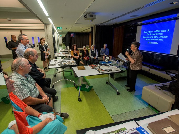 Gael makes her Anna Atkins presentation