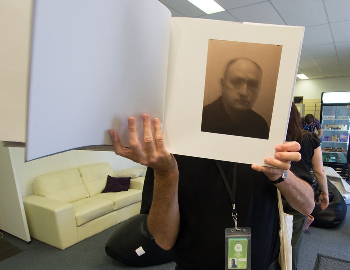 With Doc Ross' book 37 @ the Foto Frenzy WPD event