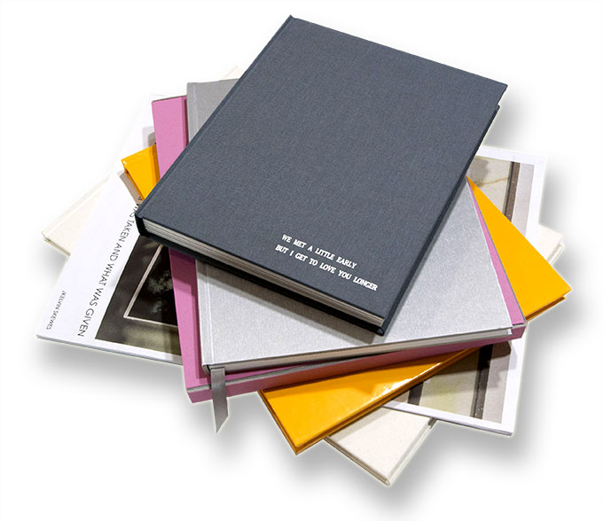 The 2014 Australian Photobook of the Year Finalists stack