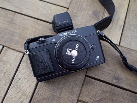 Olympus Pen with hand pierced aluminum foil hole, Aperture exposure mode, ISO 1600.