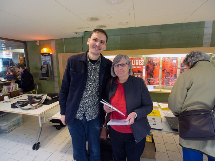 Amir Brito Cadôr with Helen Malone