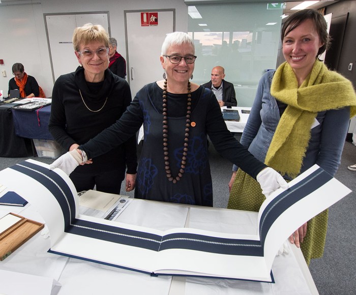Photo from ABBE Artists Book Conference July 16, 17 & 18 2015 at the Queensland College of Art
