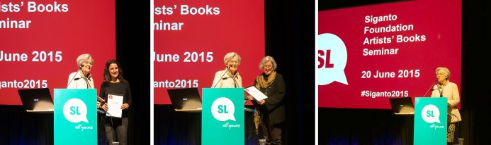 Siganto Seminar and Artists' Book Fair - June 20+21, 2015