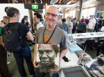 John Ogden Cyclops Press at Volume Artbook Fair Sydney PHOTO: Doug&nbsp;Spowart