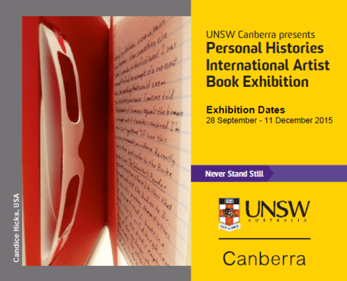 'Personal Histories' invite