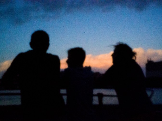 Sunday afternoon ferry, DigiPINHOLE PHOTO: Victoria Cooper