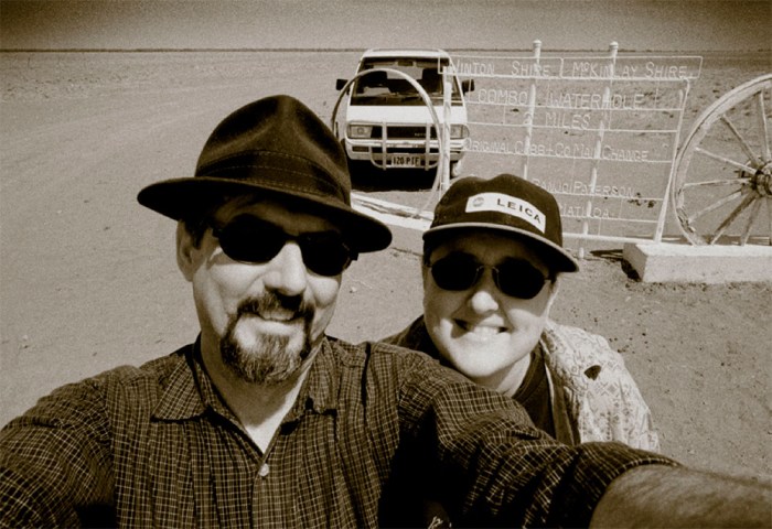 The Tarago at the Combo Water Holes near Winton