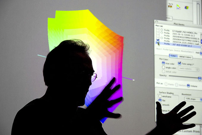 Les Walkling's Colorspace portrait – Orpheus Island 2005 PHOTO: Doug Spowart