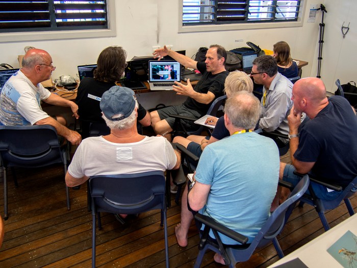 A Photoshop power session with Les