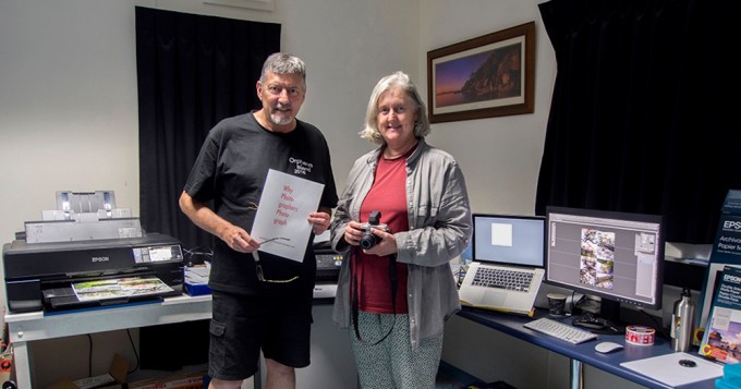 Our photobook workarea