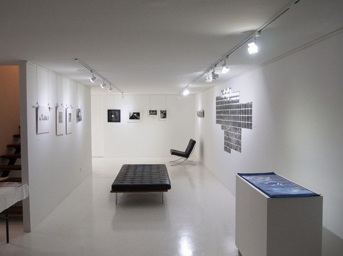 Part of the Dark Love exhibition at Maud Gallery