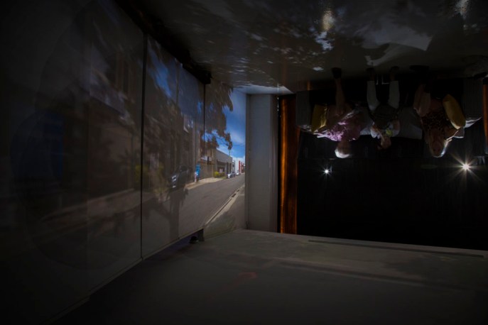 Inside the Maud Gallery Camera Obscura