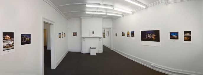 Part of the Nocturne Armidale exhibition at the Armidale Art Gallery