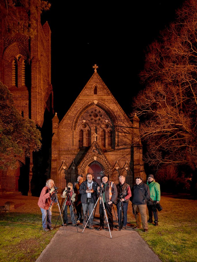 A group shot of some of the Nocturne Armidale participants