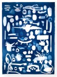 Wooli Beach Junk  a cyanotype by Doug&nbsp;Spowart