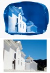 A cyanotype from an inkjet negative of a Skopelos church. PHOTO: Steph&nbsp;Bolt