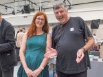 Regina Maria Anzenberger and Doug Spowart at the Vienna Photobook Festival PHOTO: Doug Spowart – 2017 Vienna Photo Book&nbsp;Festival
