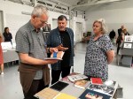Martin Parr looking at books – Photo: Lachlan&nbsp;Blair