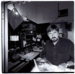 Doug Spowart in Imagery Gallery Darkroom by Ian&nbsp;Poole