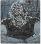 David Fairbairn ‘Portrait of T.J.K.No2’ 2018 127 x&nbsp;118cm