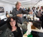 Wim & Adele at ABBE Artists Book Conference July&nbsp;2015.